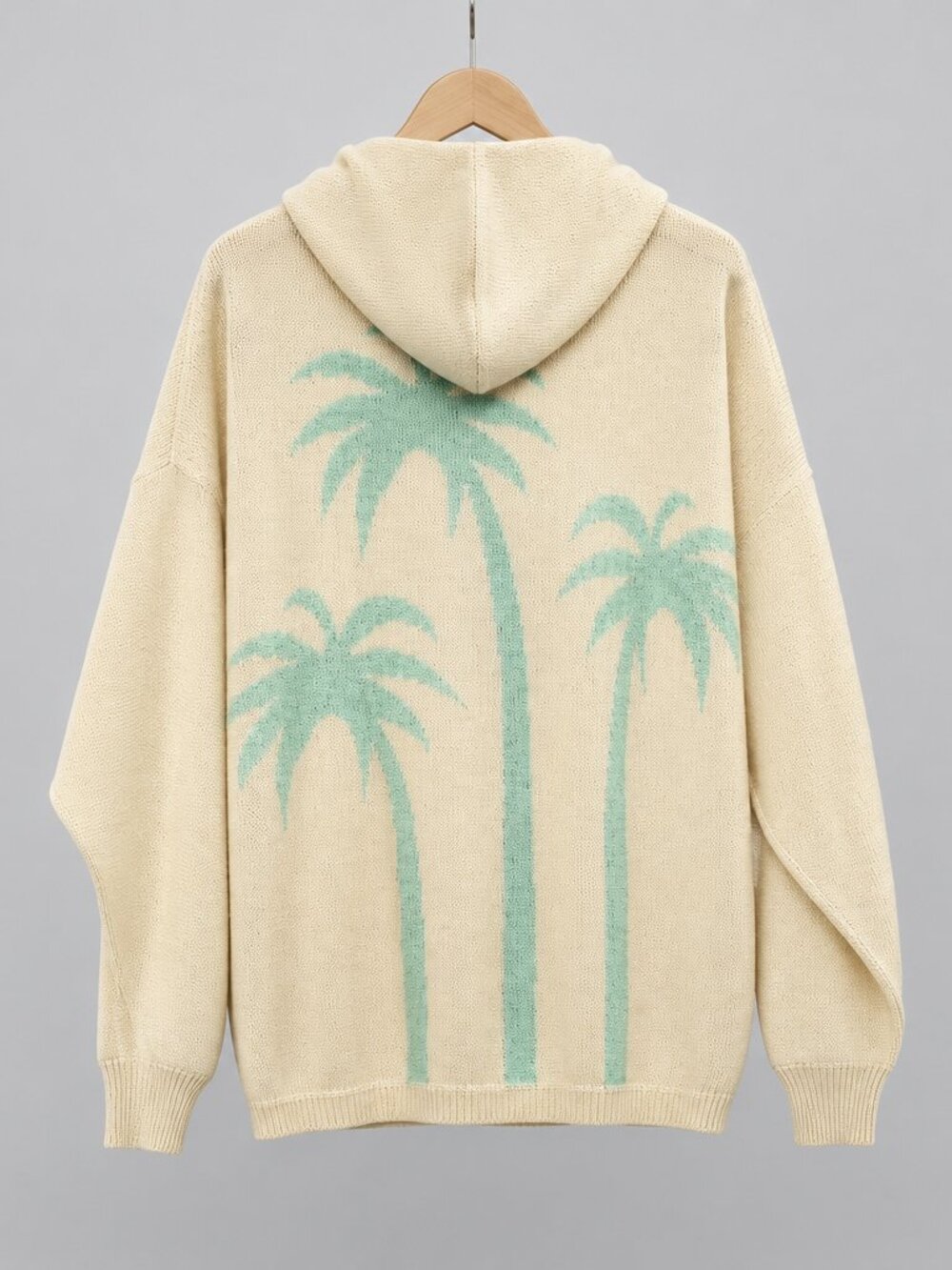 360 Cashmere Palm Tree Hoodie Size XS